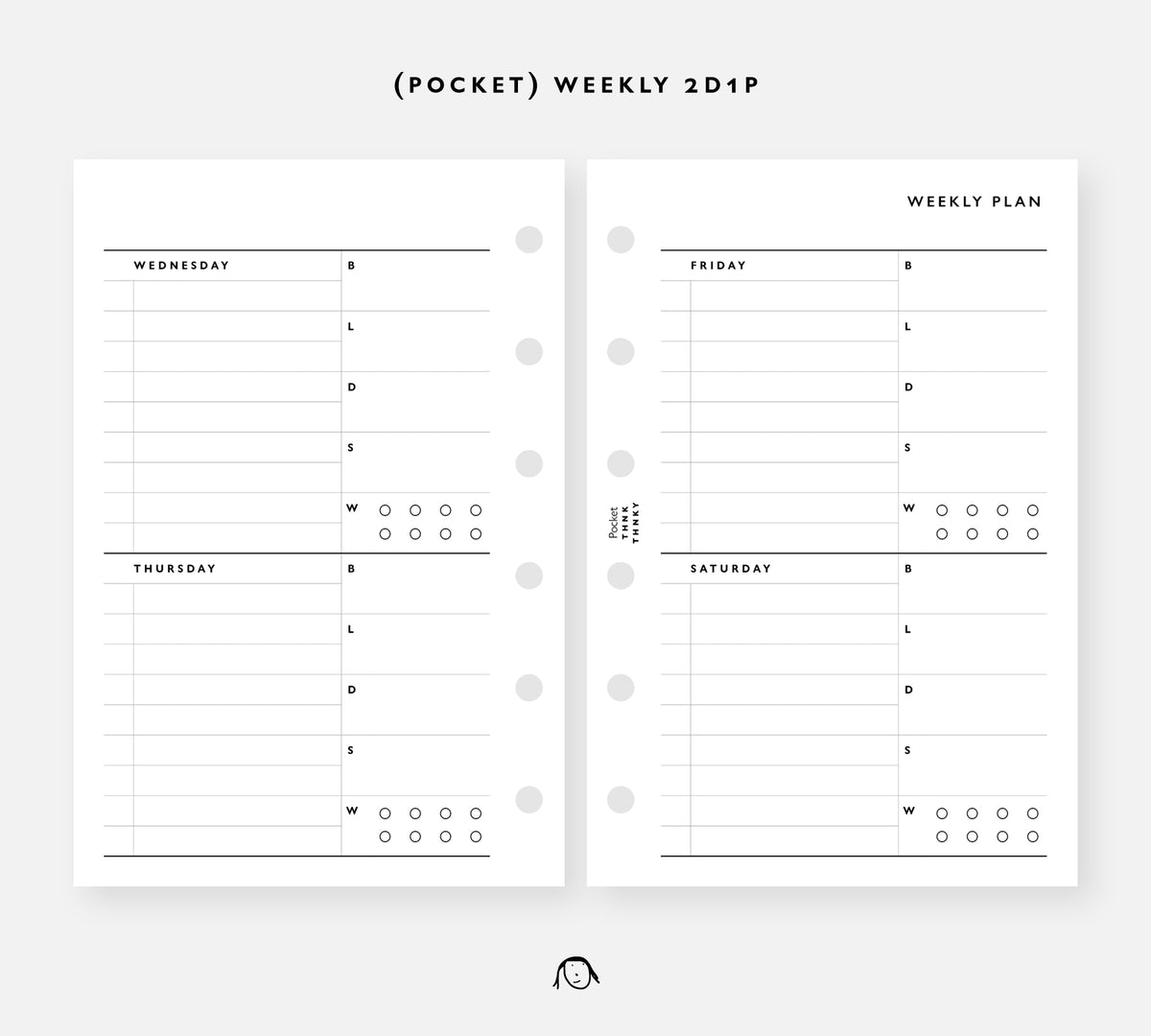 POW5(Pocket)Weekly 2D1P Thinkthankay