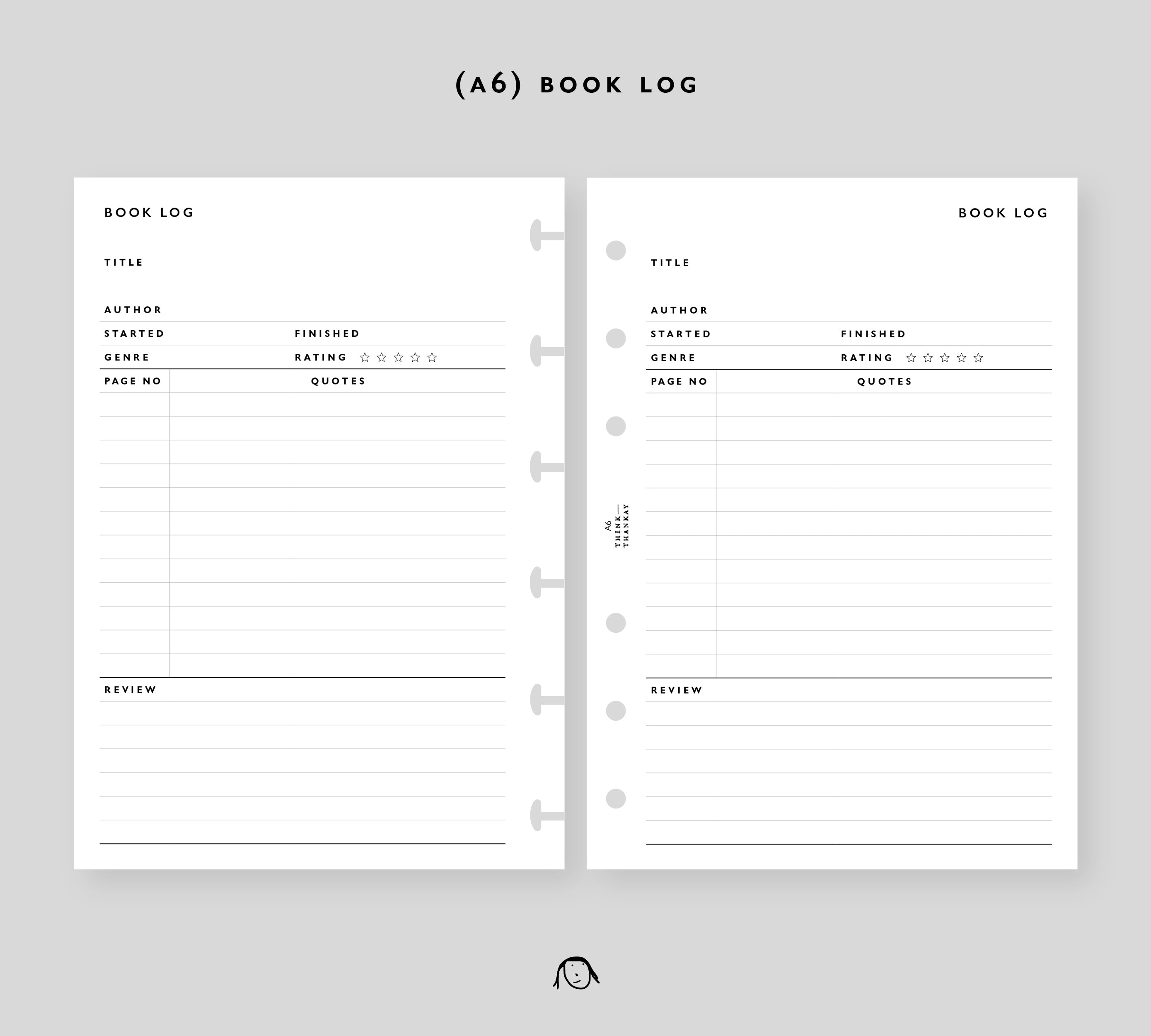 S2: Book Log