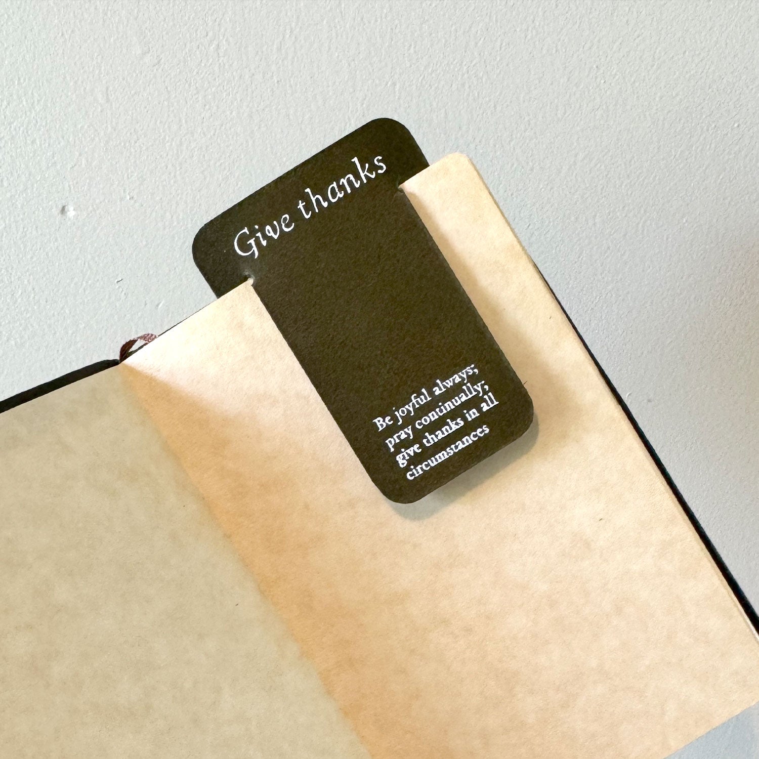Give thanks Bookmark
