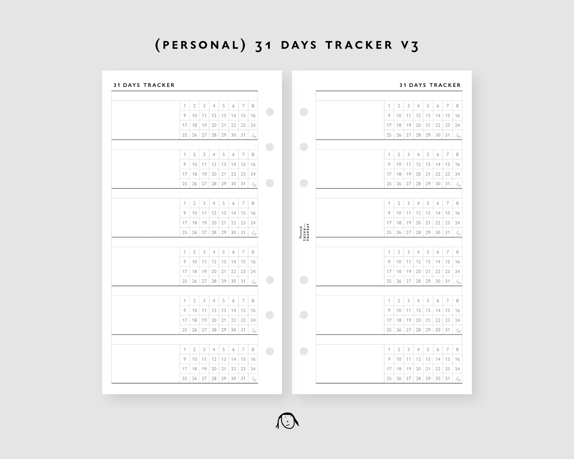 E9: 31 Days Tracker V3