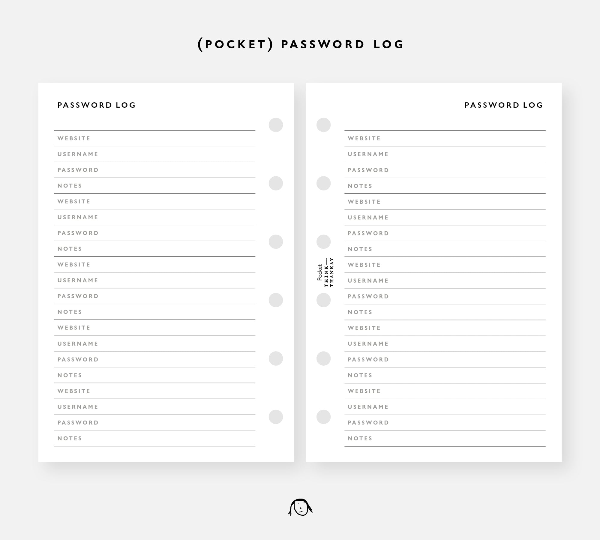 E4: Password Log