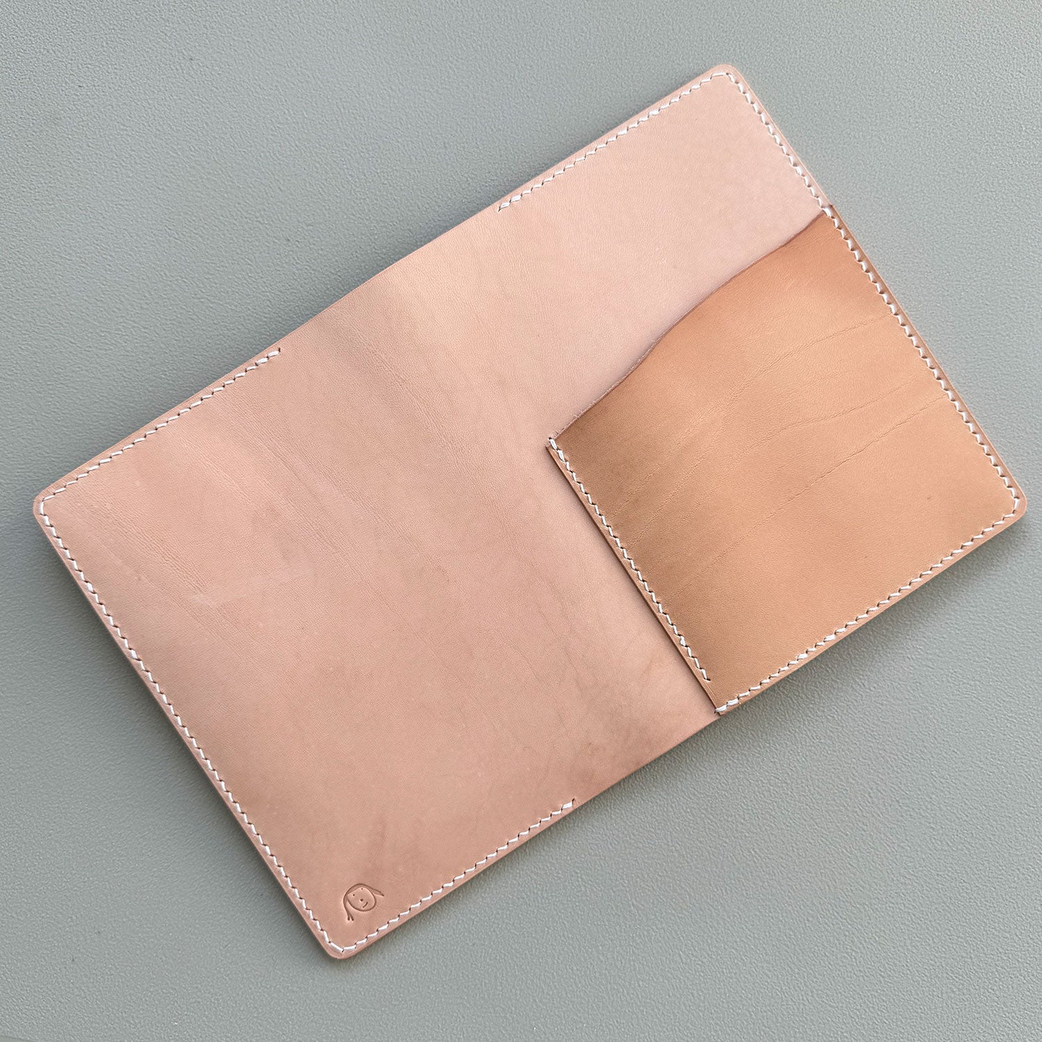 RTS: A6 Notebook Cover(Beige & Dark Natural)