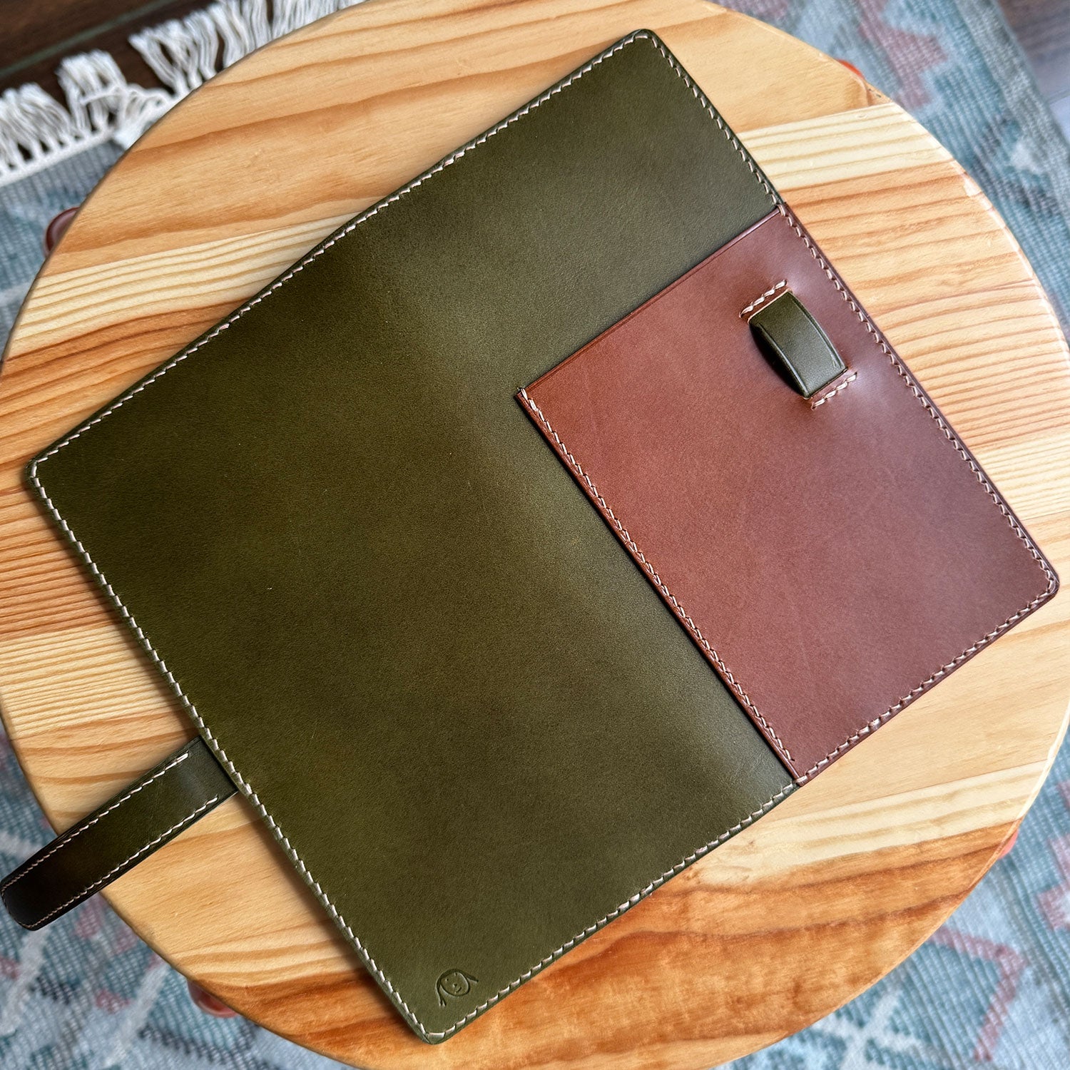 RTS: Hobonichi Weeks Mega Cover (Olive & Brown)