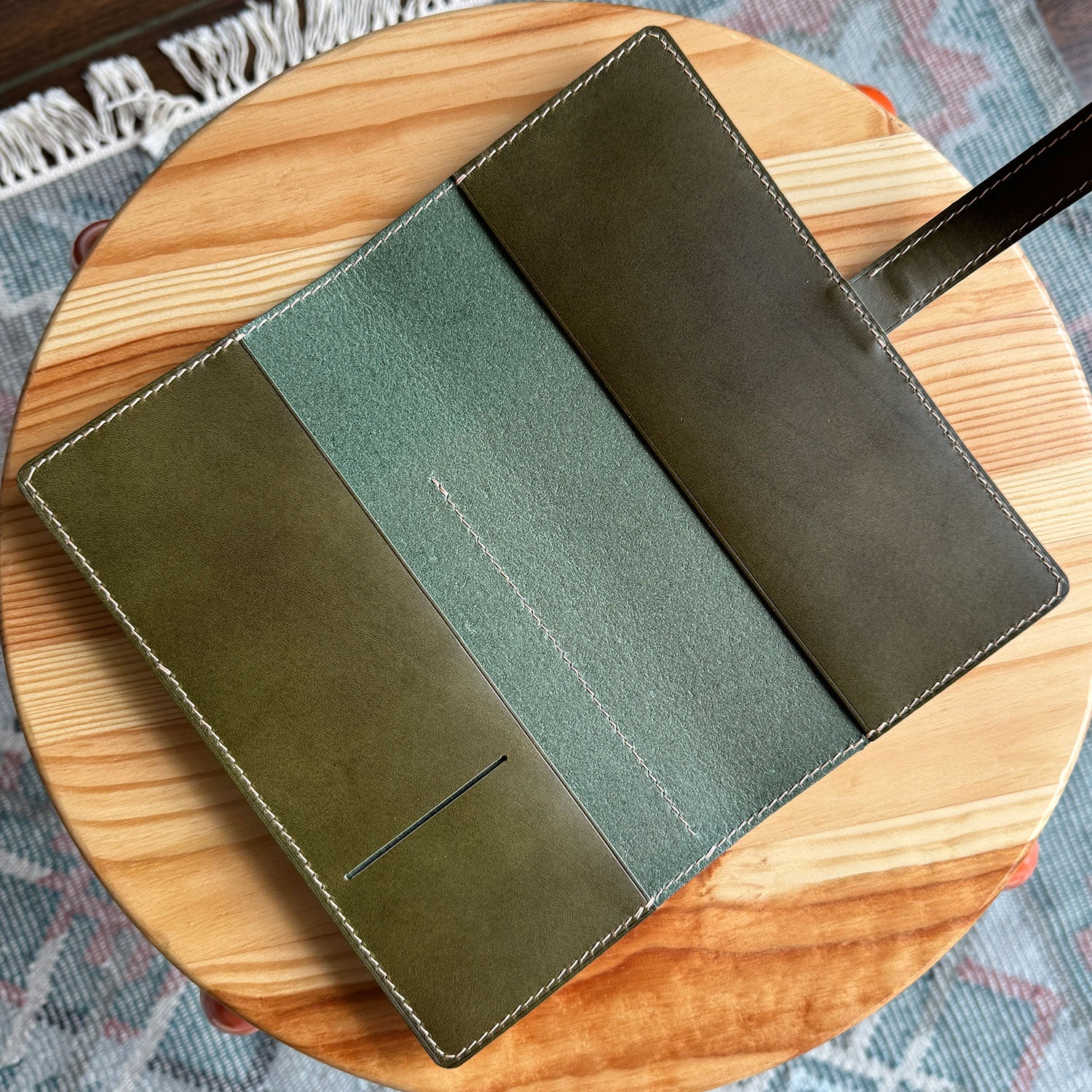 RTS: Hobonichi Weeks Mega Cover (Olive & Brown)