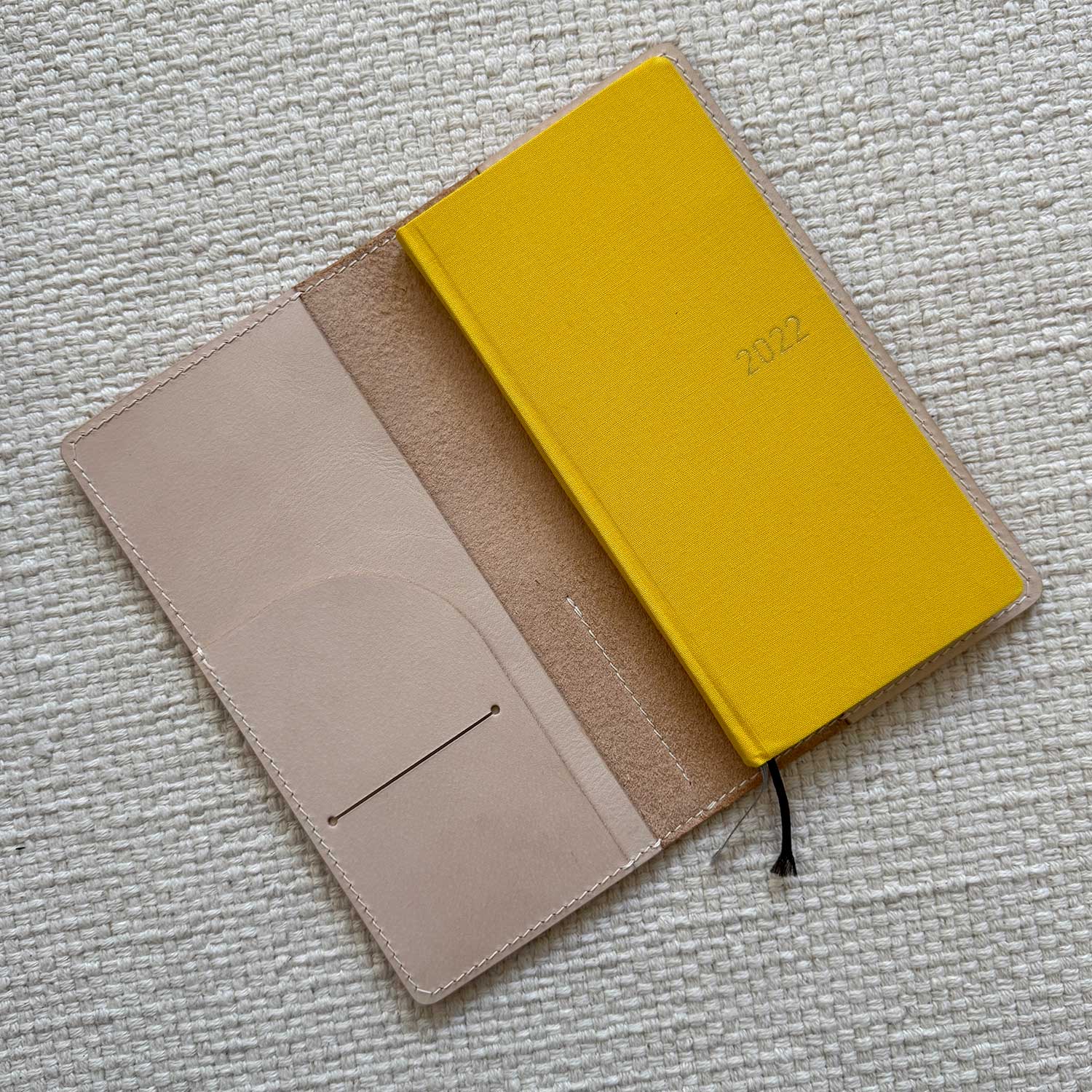 RTS: Hobonichi Weeks Cover (Pebbled Natural & Beige)
