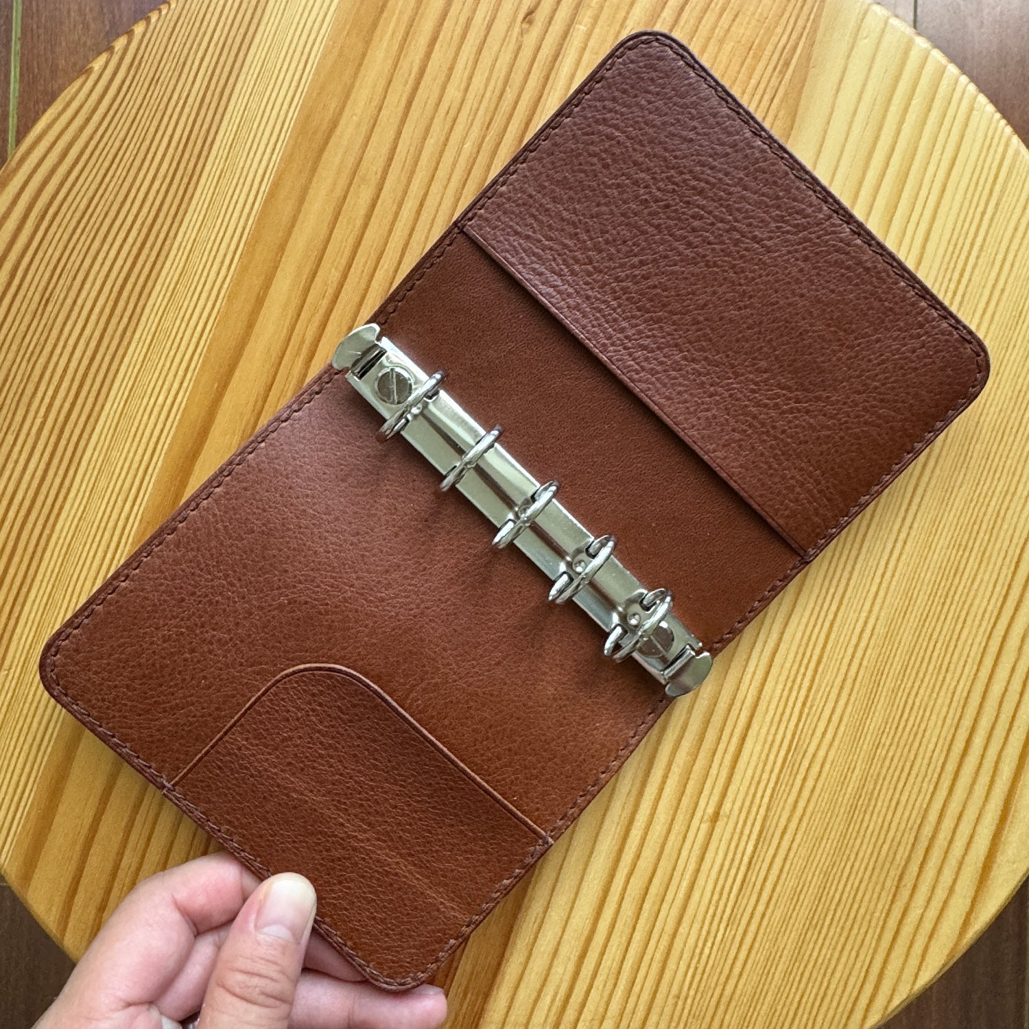 RTS: Mini 5 (20mm) Pebbled Cognac