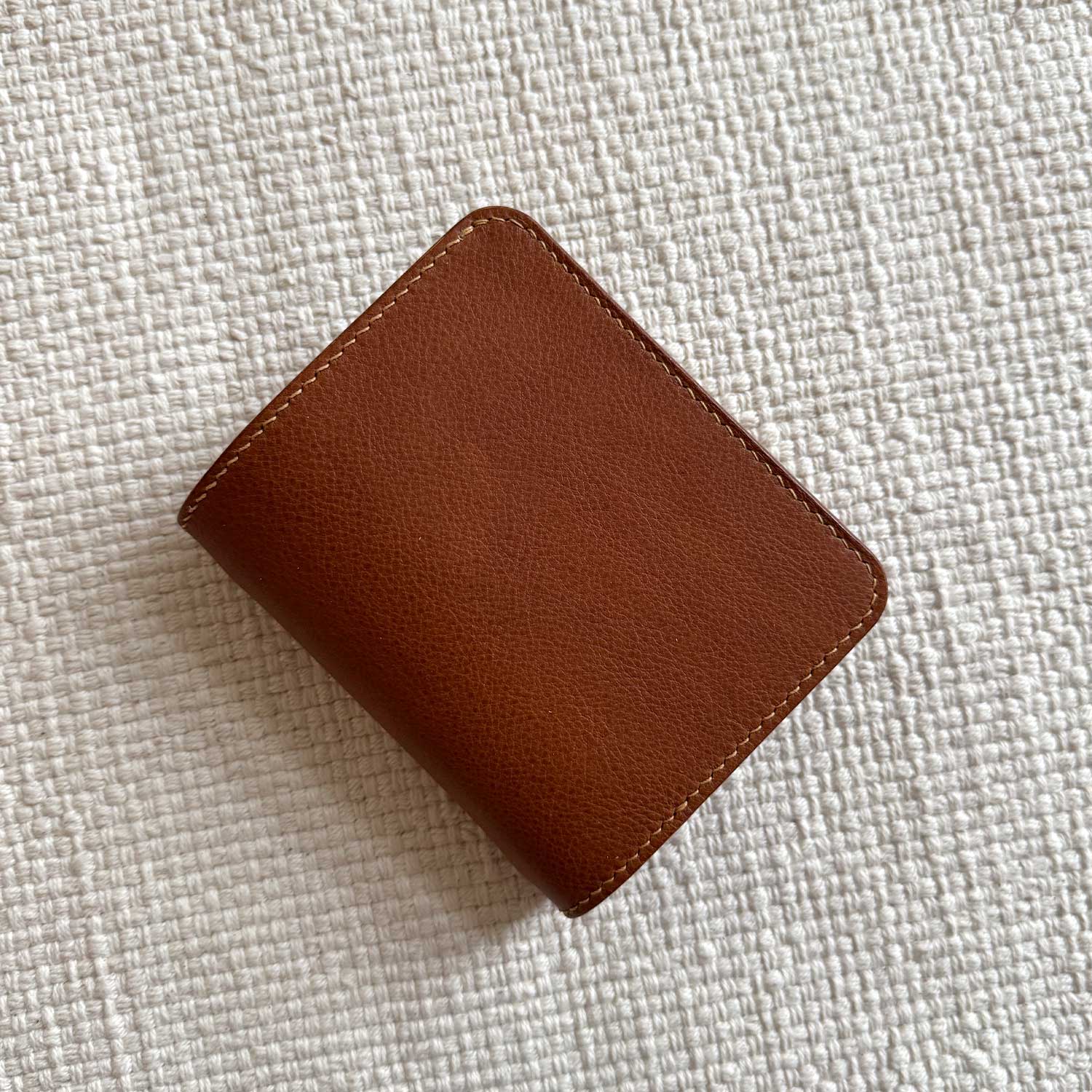 RTS: Mini 5 (20mm) with Back Pocket - Pebbled Cognac & Camel