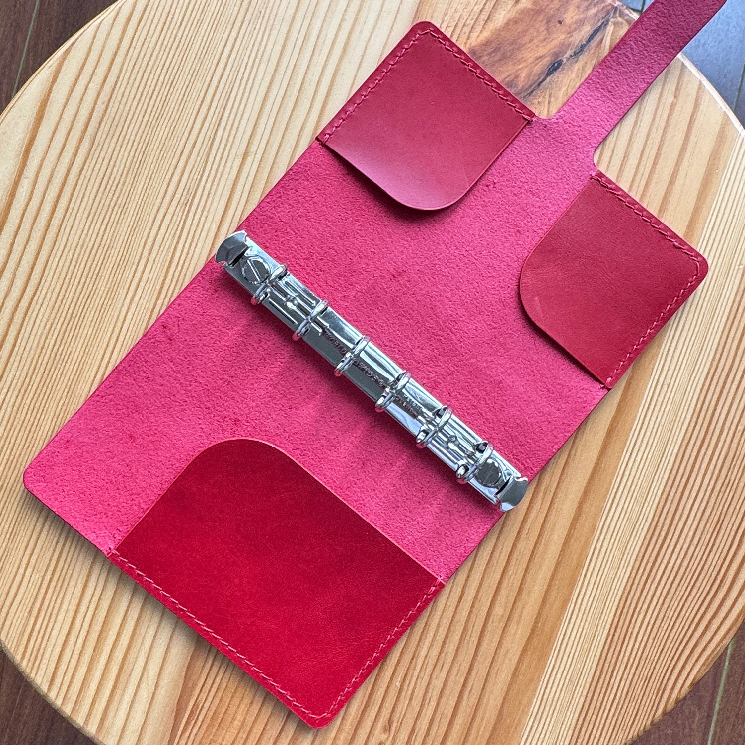 RTS: Pocket (15mm) Compact Size - Pebbled Red & Red