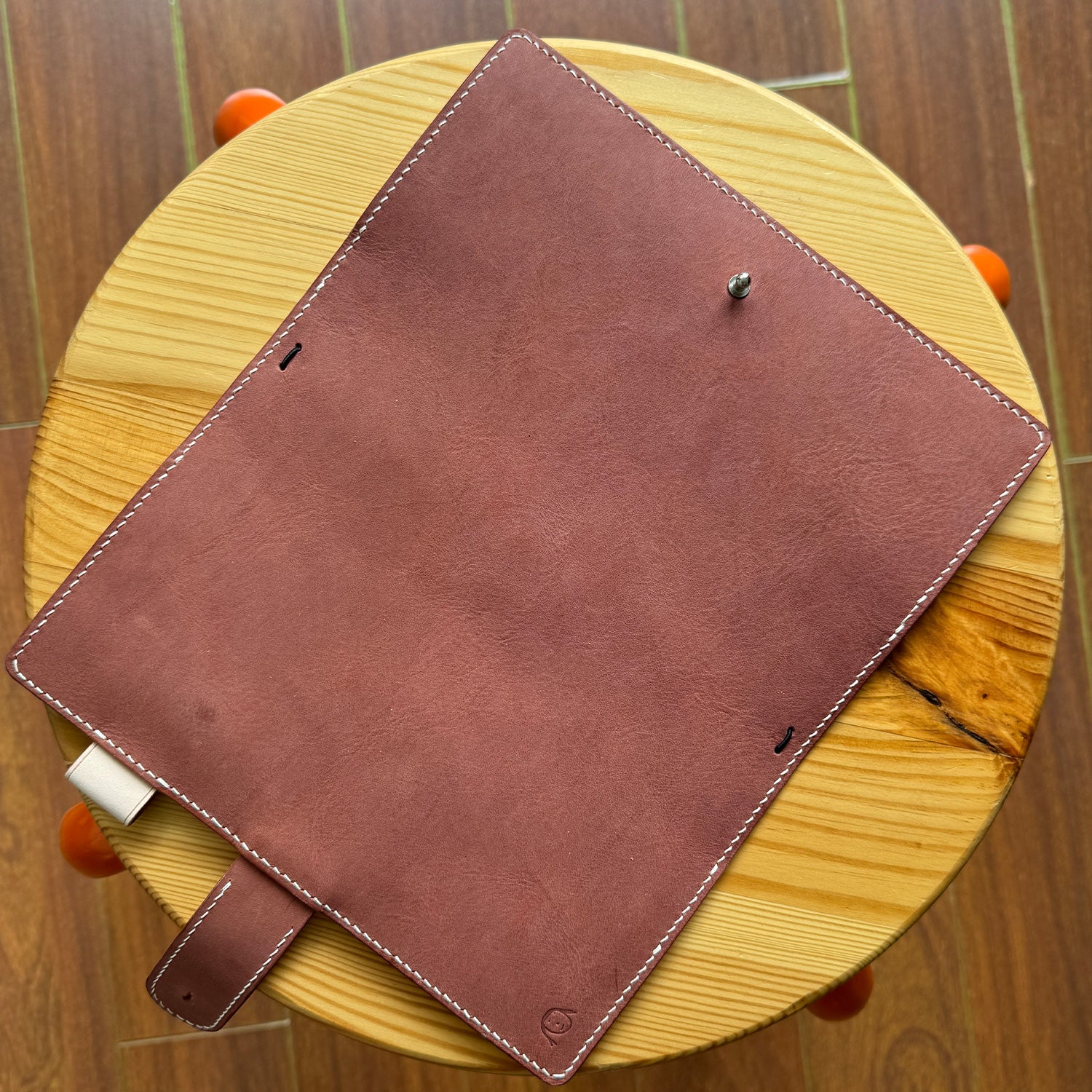 RTS: Traveler's Notebook Cover: Standard (Dusty Rose & Natural Sand)