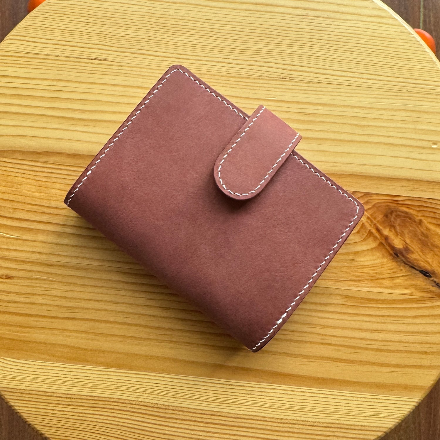 RTS: Traveler's Notebook Cover: Passport (Dusty Rose & Natural Sand)