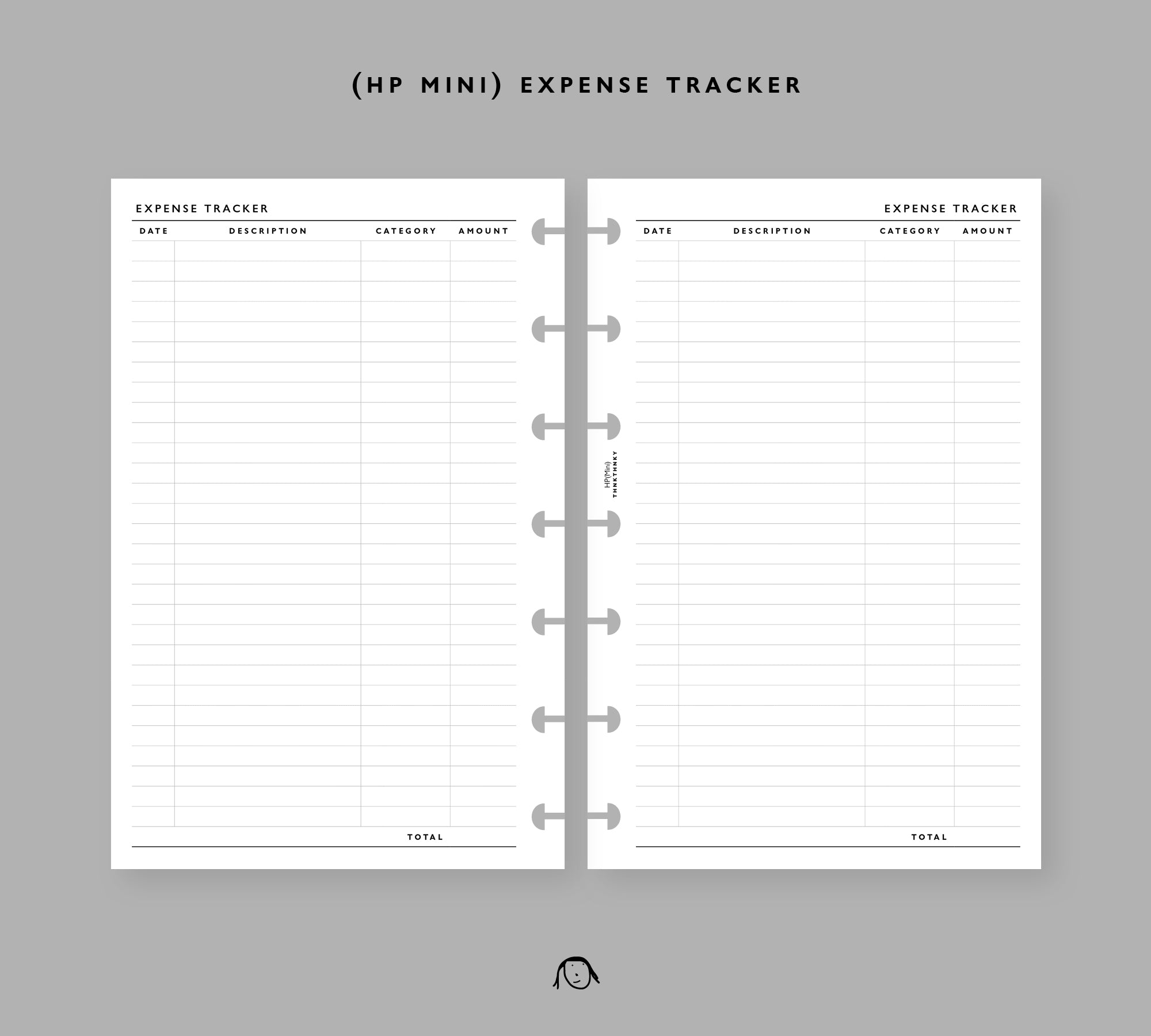 HP Mini Size (4.6x7in) – Thinkthankay