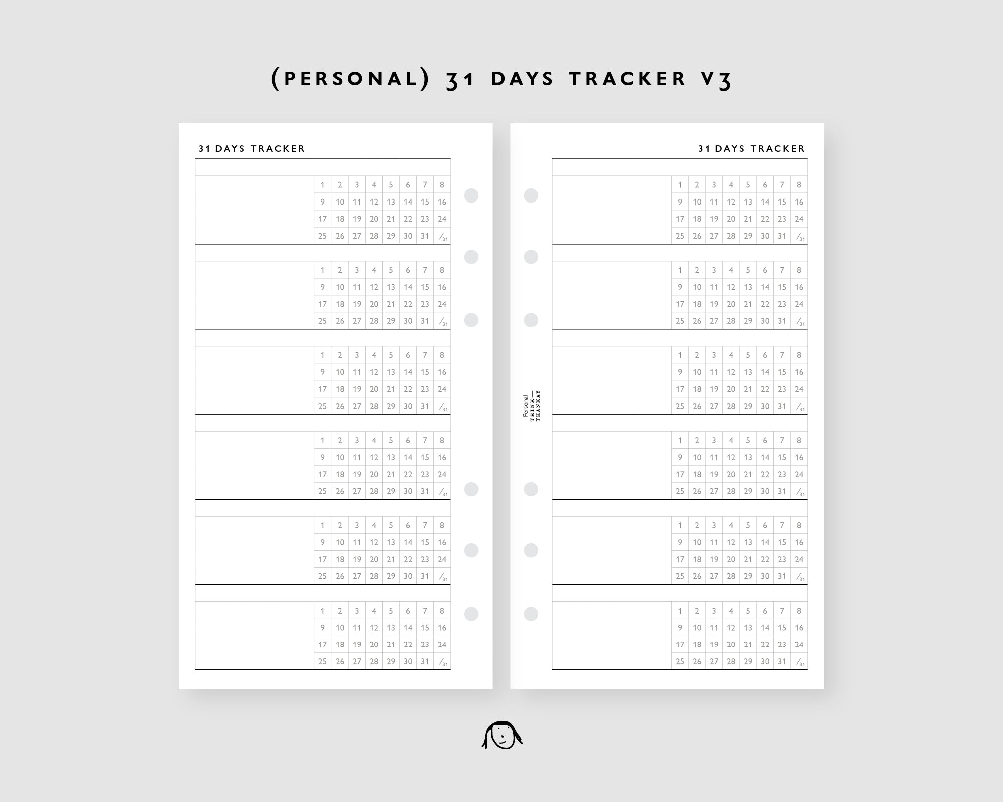 PEE9(Personal)-31 Days Tracker V3