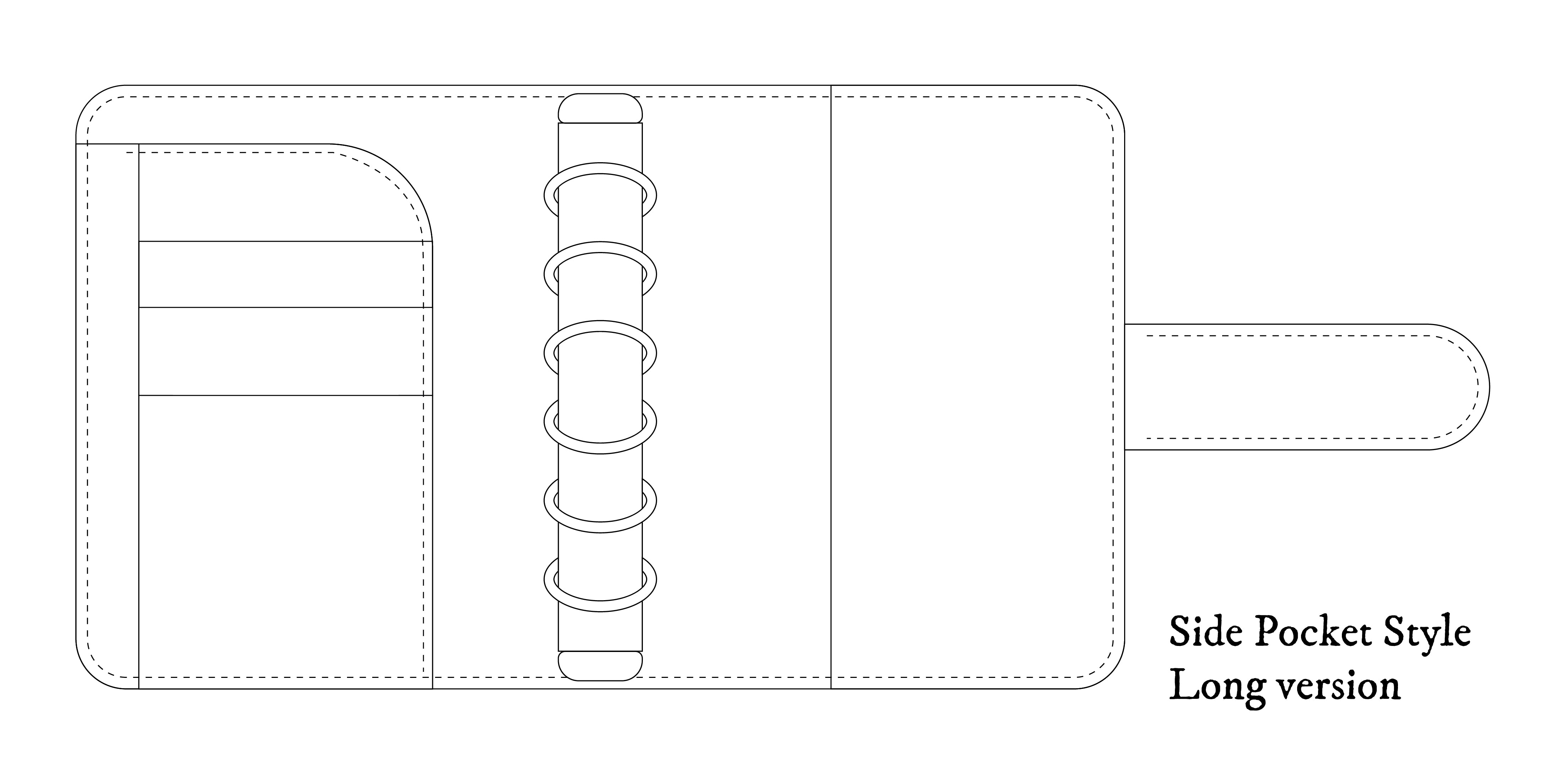 Pocket size with Side Pocket (20mm Krause rings)