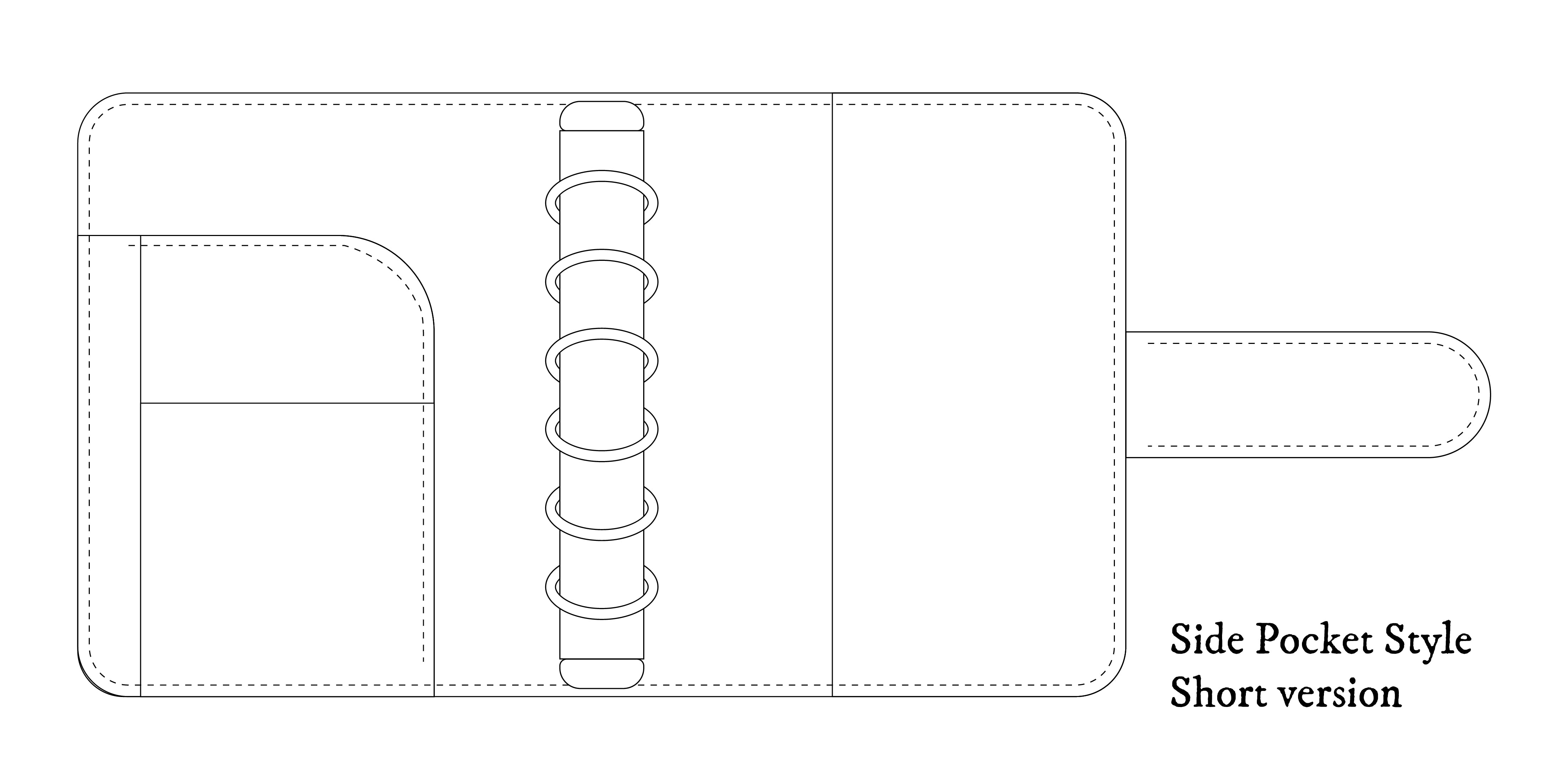 Pocket size with Side Pocket (20mm Krause rings)